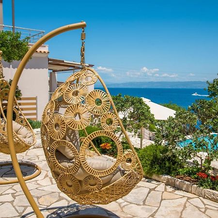 Villa Terra Del Nonno With Sea Views & Pool Gaios Eksteriør billede